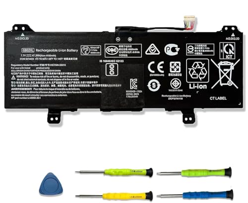 Image of GB02XL /GM02XL L42583-005 Battery Replacement for HP Chromebook x360 11 G1 /G2 EE (Education Edition), Chromebook 11A G6 /G8 EE, 11 G7 /G8 EE, 14 G5 14-DB0051CL L42583-002 HSTNN-UB7M L42550-271