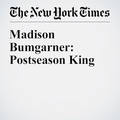 Madison Bumgarner: Postseason King cover art