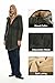 Orolay Women's Thicken Fleece Lined Parka Winter Coat Hooded Jacket with Pockets Kangaroo XXL