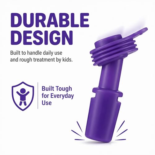 compatible with CamelBak eddy+ Kids Replacement Bite Valve Multi-Pack - Replacement for eddy+ Kids Water Bottles