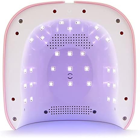 Nail Dryers Wireless Nail Lamp 60W Cordless Gel Polish Dryer UV Cure Light Manicure Machine Rechargeable Nail UV LED Lamp Nail lamp (Color : 60W Normal White Plugs Type : EU)