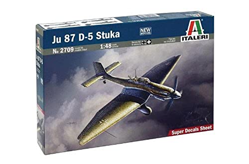 Junkers Ju87d-5 Stuka Italeri kit de modélisme avion de chasse historique à construire