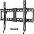 UL Listed Fixed TV Wall Mount for 37-86 Inch Screens, Low Profile TV Mount Fits 16", 18", 24" Studs, Wall Mount Bracket with Quick Release Lock, Max VESA 600x400mm, Holds up to 132 lbs by USX STAR