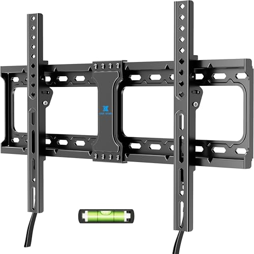 UL Listed Fixed TV Wall Mount for 37-86 Inch Screens, Low Profile TV Mount Fits 16', 18', 24' Studs,...