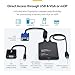 StarTech.com Portable Laptop Crash Cart Adapter, USB/VGA/Mini DisplayPort KVM Console, File Transfer/Video Capture, TAA (NOTECONS02-VGA-MDP)