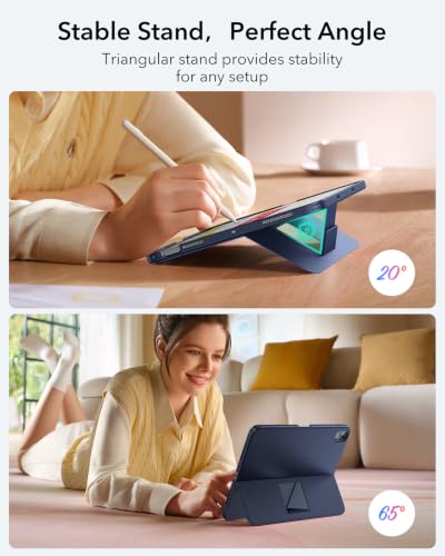 Image of ESR for iPad Air 11 Inch Case with Keyboard M4 /M3 /M2, Ultra-Light