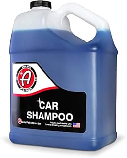 Adam's Car Wash Shampoo (Gallon) - pH Car Wash Soap For Snow Foam Cannon, Foam Gun, Pressure Washer | Powerful Spot Free Liquid Auto Detergent | Safe On Car Wax & Ceramic Coating