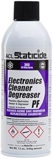 ACL Staticide 8601 Electronics Cleaner and Degreaser PF, Aerosol, 12 oz.