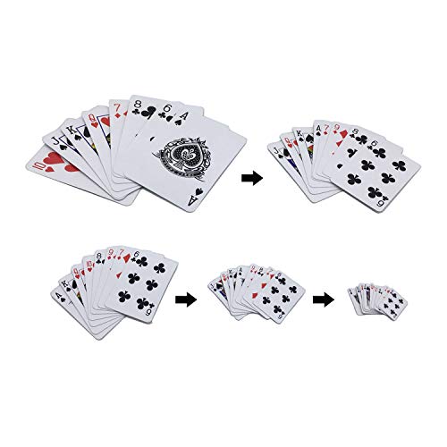 kingmagic 1 Set Shrinking Cards Magic Tricks Magician Gimmick Illusion