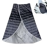 Lpsdssre E-Bike-Beinabdeckung – winddicht verdickt wasserdicht – für den Winter – für kaltes Wetter, Schnee, Outdoor, Reiten, Reisen, Radfahren, Lebensmittellieferung