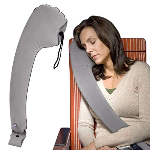 NGEL ONESide Ultimate Travel Pillow Rest Inflatable Pillow Amazon.in