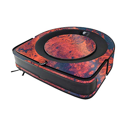 Image of MightySkins Glossy Glitter Skin Compatible with iRobot Roomba s9 Vacuum - Fiery Flow | Protective High-Gloss Glitter Finish | Easy to Apply and Change Styles | Made in The USA