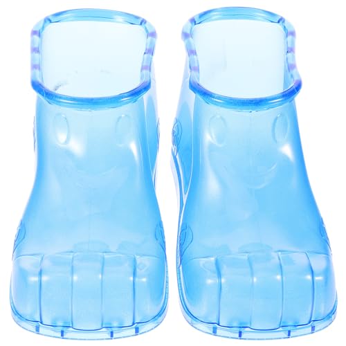 Chaussures de Bain de Pieds Massantes CALLARON, Grand Espace en Plastique Bleu Pratique