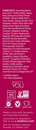 Andalou Naturals 1000 Roses Absolute Serum, 1 Ounce #TOP2