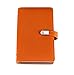 Name Card Book Holder Business Card Organizer for 240 Cards (Orange)