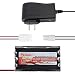 Tenergy NiMH Battery Pack 9.6V RC Battery, High Capacity 2000mAh Rechargeable Flat Battery w/Standard Tamiya Connector + 6.0V-9.6V NiMH/NiCd Hobby Battery Charger w/Standard Tamiya Connector