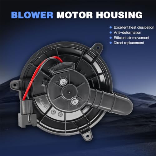 Image of 700251 HVAC Blower Motor with Fan for Mazda 6 2002-2013 | Ford F250 F350 F430 F550 Super Duty 2011-2016, Replace# BC3Z19805C 700251 BC3Z19805B