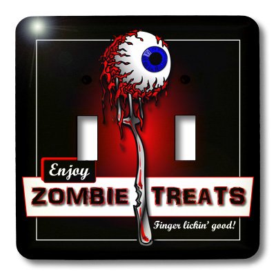 Interrupteur à baïonnette décoratif multicolore Zombie Treats 2 - 3