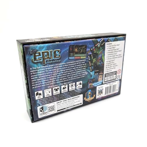 Tiny Epic Cthulhu Deluxe Juego de Mesa Cooperativo miniatura 2