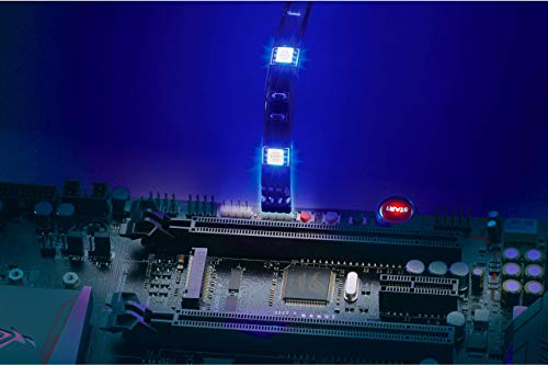 Tira LED RGB 50cm con Base Magnética Akasa Vegas MB miniatura 4