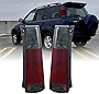 USR DEPO 97-01 CRV Tail Lights - Rear Stock Rreplacement Tailight Brake Stop Turn Signal Lamps Set (Left + Right) Compatible with First Gen 1997-2001 Honda CR-V (JDM Style Red / Smoke Lens)