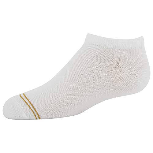 GOLDTOE girls Everyday Liner No Show Socks, 8 Pairs3