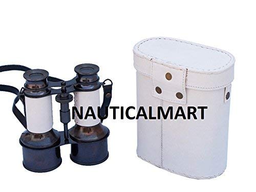 Binoculares NauticalMart 20x con funda de cuero miniatura 1