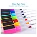 8 Colors Dry Erase Markers with Eraser Home Office Classroom Portable Low Odor Whiteboard Pen Set for Glass/Whiteboard/Plastics/Porcelain