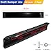 DEDU Dock Bumpers 48 Inch 2 Pack, Boat Dock Bumpers Heavy Duty Dock Post Bumpers, Dock Fender Bumper Guards Dock Piling Bumpers PVC Suit for Horizontal and Vertical with Screws and Washers (Black)