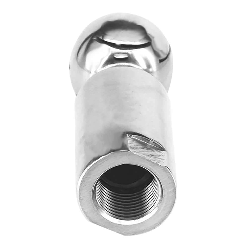 Sanitario Acero Inoxidable 304 Tanque Spray Limpieza Bola -1/2" BSP Roscada Conexión Hembra para CIP Tanque Limpieza 360º Rotary