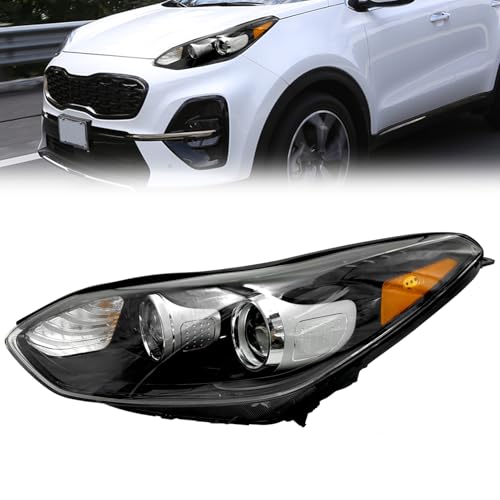 YOOCOO Headlight Compatible with 2017 2018 2019 2020 2021 KIA Sportage LH by YOOCOO - Used condition - US$85.08