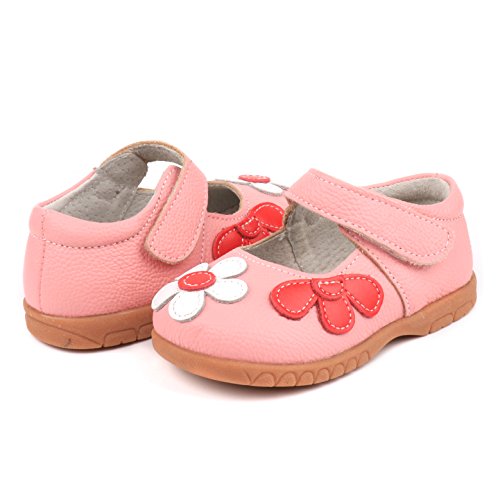 Femizee Fashion Leather Flats Shoes Mary Jane Shoes For Toddler Girls,Pink,1529 Cn22 #TOP6