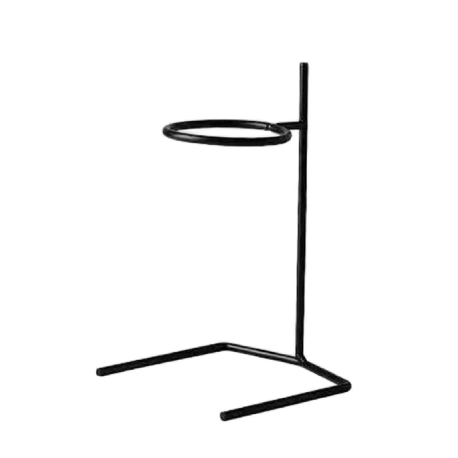 Filter Cup Holder, Open Frame Metal Stand for Manual Drip Brewing with Mug or Server, Freestanding Home Manual Drip Holder Coffee Dripper Mug Server Coffee Corner Wire Frame Brewer