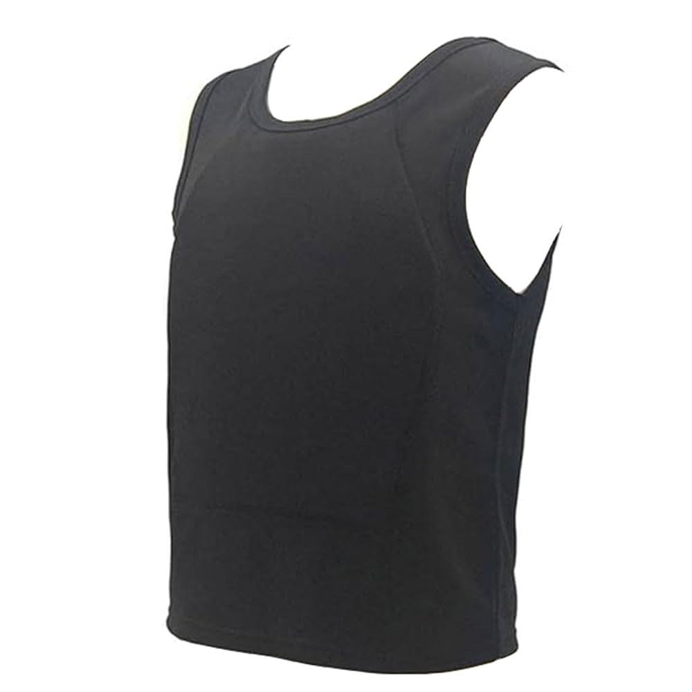 Chaleco Táctico Militar，Chaleco Antibalas De Balas Nivel IIIA Oculto Desgaste Interior Oculto Camiseta Suave Antibalas Ropa De Trabajo para Protección De Seguridad Personal