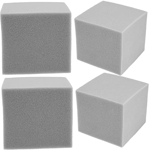 Toyvian 4pcs Bloques de Espuma Aislante Acústica Esquina para Tratamiento Acústico Resistentes al Fuego Cubos Difusores de Sonido para Estudios de Música Teatros en Casa y Espacios de Grabación miniatura 1