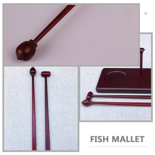 Baqueta de madera para instrumentos de percusión miniatura 6