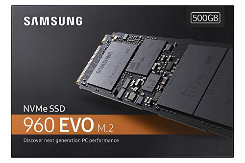 Image of Samsung 960 EVO Series - 500GB PCIe NVMe - M.2 Internal SSD (MZ-V6E500BW)