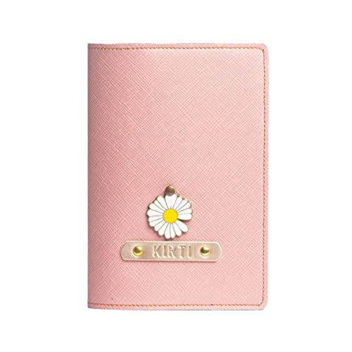 The Messy Corner Personalized Passport Cover for Men and Women | Customized Travel Accessories Organizer | Vegan Leather Passport Holder | Unisex Handcrafted Gift | Salmon The Messy Corner Personalized Passport Cover for Men and Women | Customized Travel Accessories Organizer | Vegan Leather Passport Holder | Unisex Handcrafted Gift | Salmon