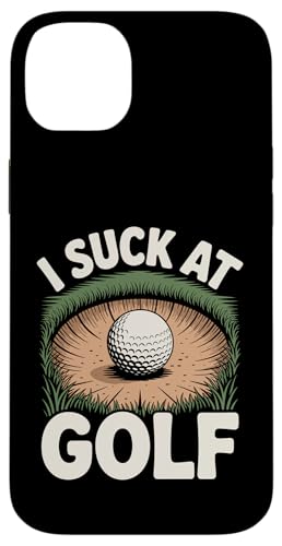 I Suck At Golf Joke ʔSt s Ȓj St X}zP[X iPhone 14 Plus p