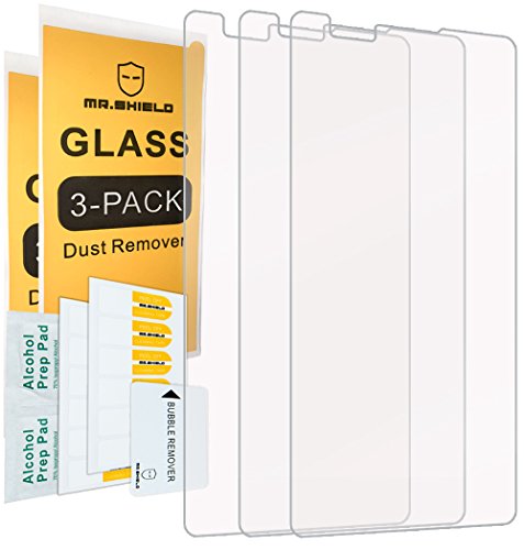 [3-Pack]-Mr Shield ForLG X Power [Tempered Glass] Screen Protector Lifetime Replacement Warranty