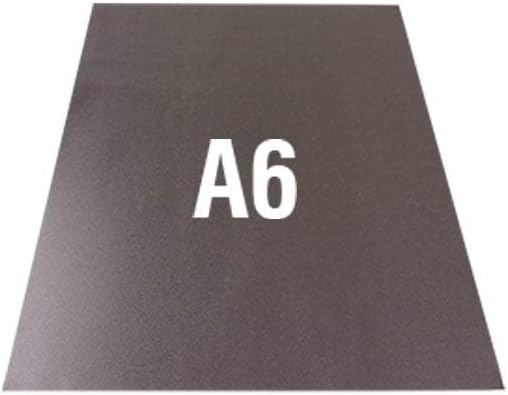 Magnet Expert® 3M Self Adhesive Flexible A6 Magnetic Sheet (148 x 105 x 0.85mm) (Pack of 10)