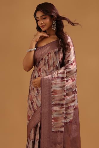 Soch tussar silk saree in tussar silk – image 2