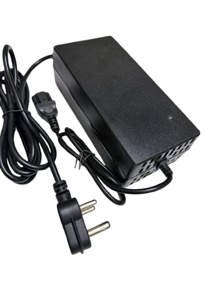 Image of Universal 60V 3A Lead Acid Charger for EV Vehicle, Scooty, Bike, 5 Batteries with led Indicator