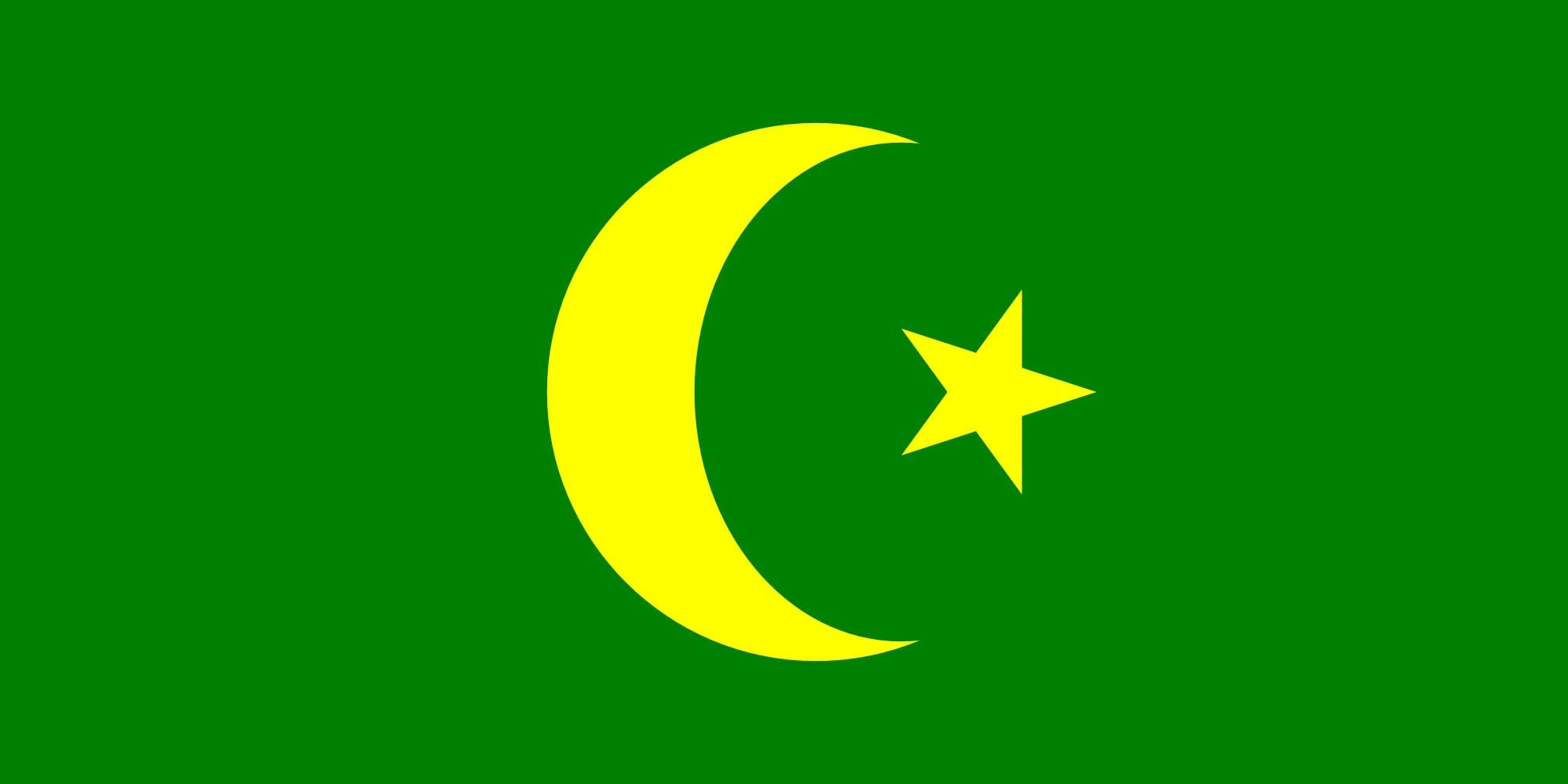 Large Flag Bosnia 1831-1832 | flag | 1.35m² | 14.5sqft | 80x160cm | 30x60inch - long lasting outdoor flag