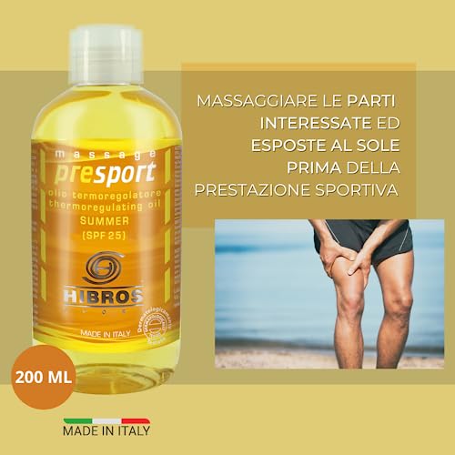 Hibros Olio Presport Summer Attivante Pre Sport