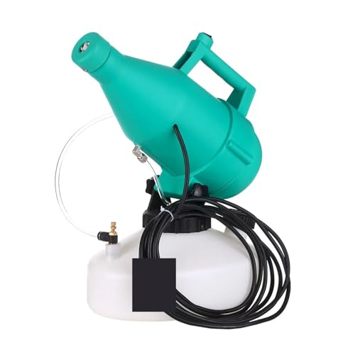 LEPREM Nebulizador ULV eléctrico, pulverizador atomizador portátil de Volumen Ultra bajo, nebulizador soplador de Niebla Fina, nebulizador eléctrico de 4,5 L
