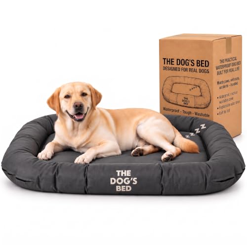 The Dog’s Bed Waterproof Dog Bed Durable...