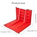 L Shaped Flood Barrier, Flood Barriers Kit for Home, Installation Snap Together Easy Installation Durable ABS Plastic Flood Protection for Garage, Home, Front Door, Basement(8pcs)