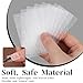 Susade 100 PCS Fiberglass Nail Wrap Extension Fiberglass Nail Extension Wrap Nails Art ExtensionProtector Accessories Tools for Women DIY Broken Nail Fix Reinforce Nails Art Salon Accessories Home Use