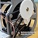 3D Industrial Filament Respooler Electric Spool Rewinder with Smart Start and Stop 1kg Spool Capacity Wrap Neatly Without Tangling Welding Thread Winder for 3D Printing Enthusiasts Welders